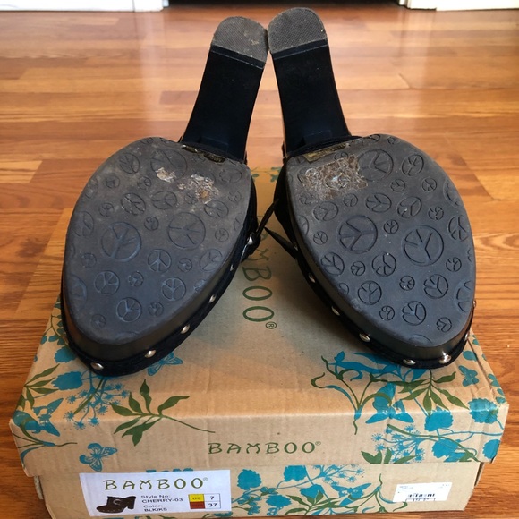 Bamboo chunky heals - Picture 2 of 2